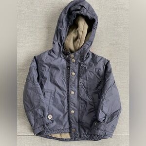 Mini Boden fleece lined jacket